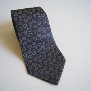 Vintage Christian Dior Necktie Made in USA Fabric